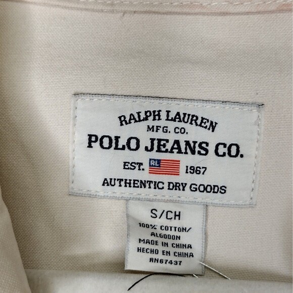 Ralph Lauren Polo Jean Co Dusty Rose Pink Jean Jacket S - Picture 15 of 16